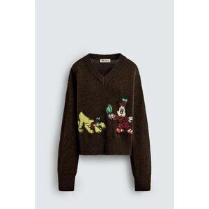 ZARA PLUTO + MICKEY SWEATER FOR ZARA X DISNEY HARRY LAMBERT